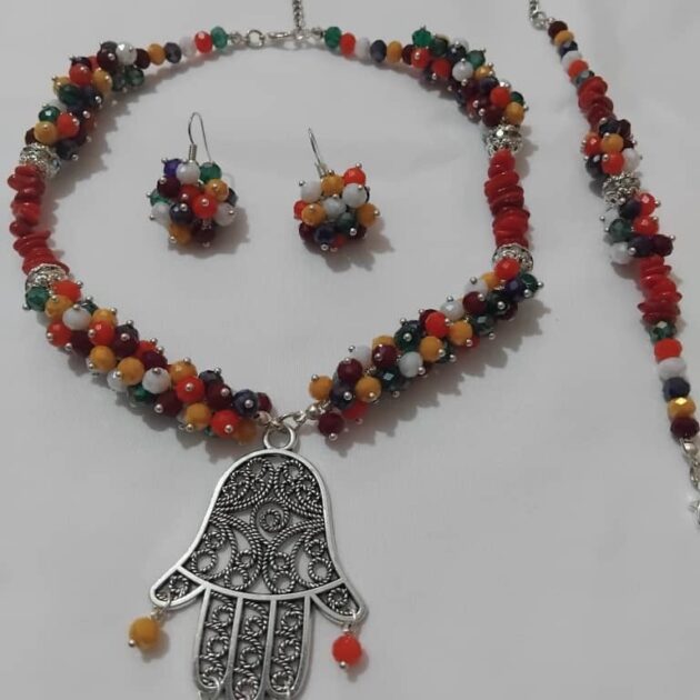 Parure en cristal et fantaisie  M1