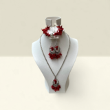 Parure 3 pièces effet corail 🧡✨2